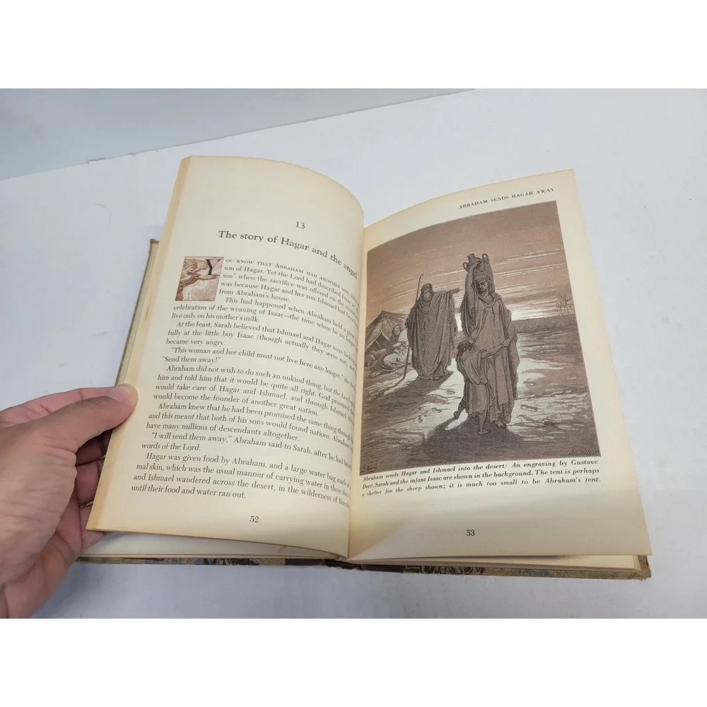 The Bible Story Library Vol 1 Turner Hodges 1956 Illustrated Rafaello Busoni‎
